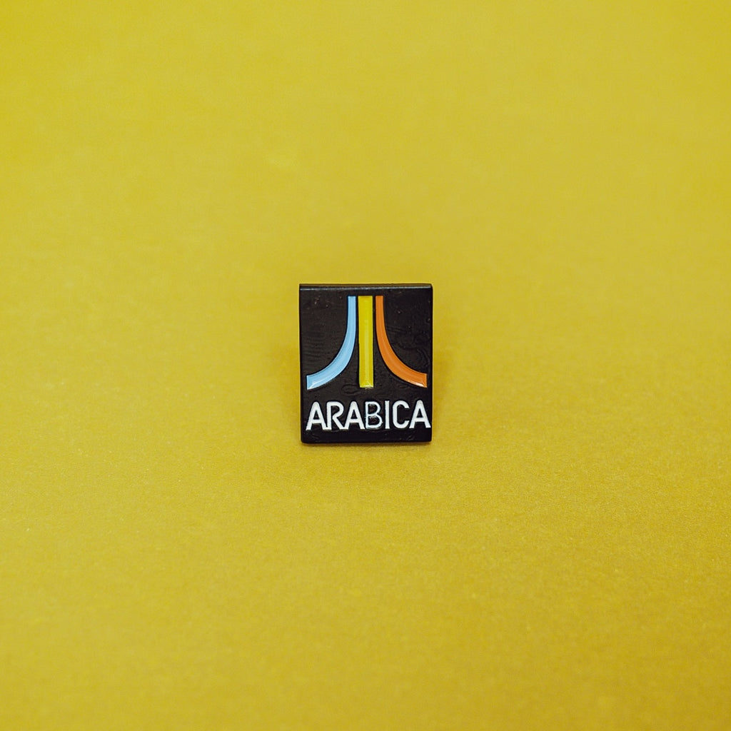 Arabica Atari logo Pin